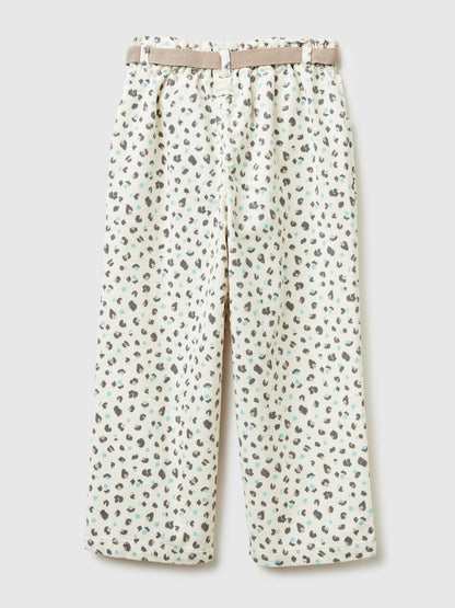 Leopard Print Corduroy