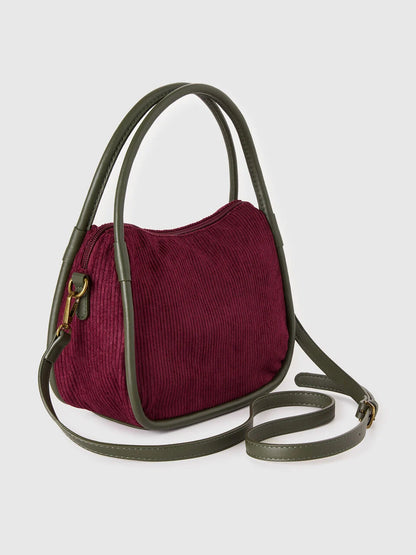 Velvet Shoulder Bag