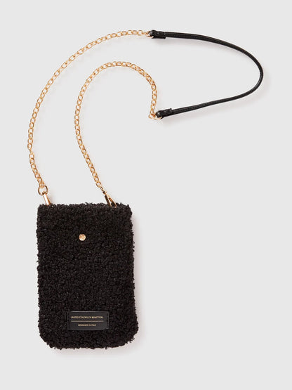 Faux Fur Cell Phone Holder