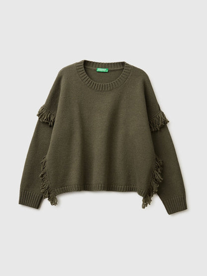 Sweater With Fringe