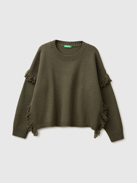 Sweater With Fringe