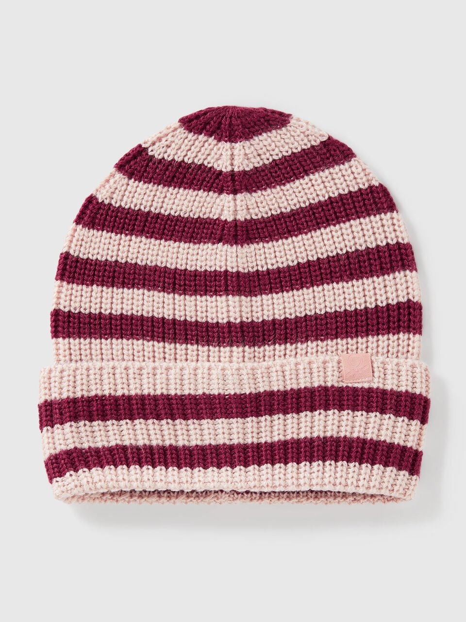 Two-tone striped hat