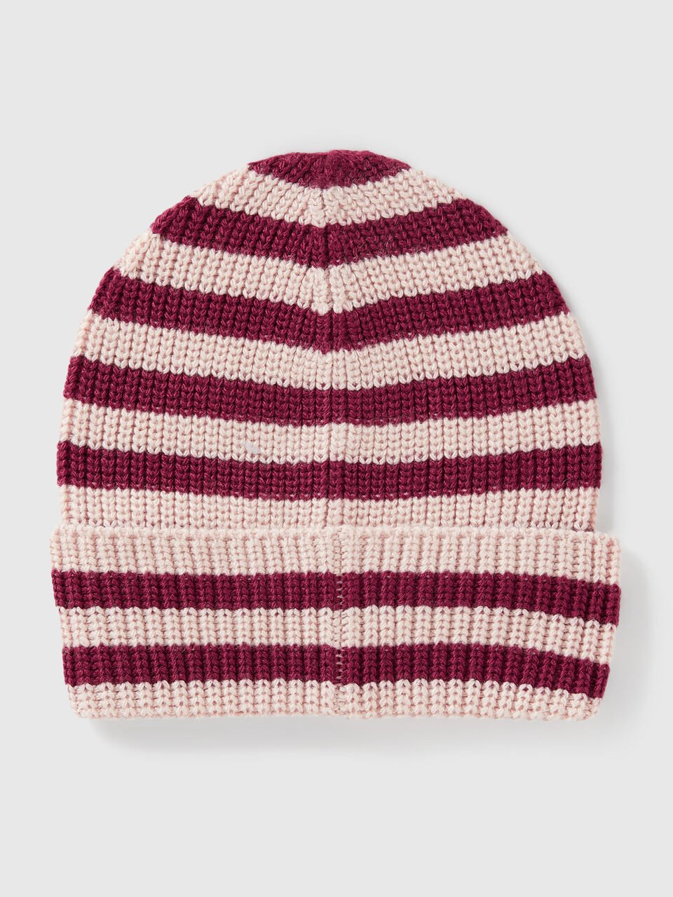 Two-tone striped hat