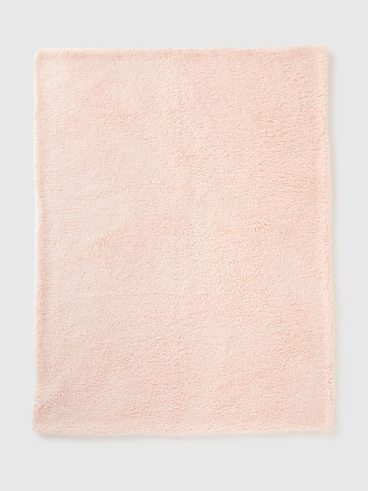TEDDY LOOK BLANKET PINK