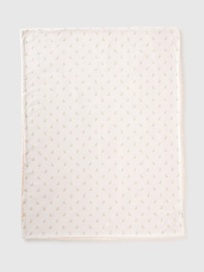 TEDDY LOOK BLANKET PINK