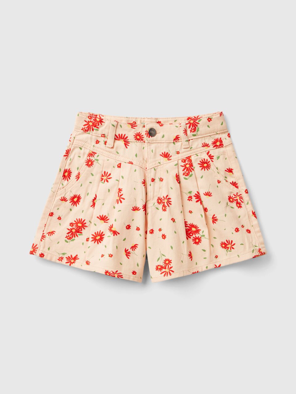 Junior Girl Floral Shorts