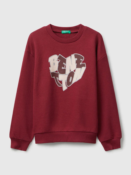 Junior girl printed sweatshirt