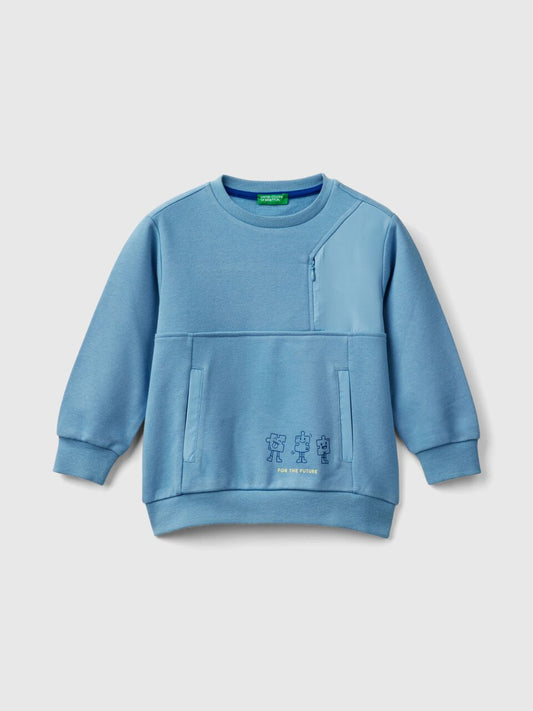 KID BOY SWEATER EITH DETAIL