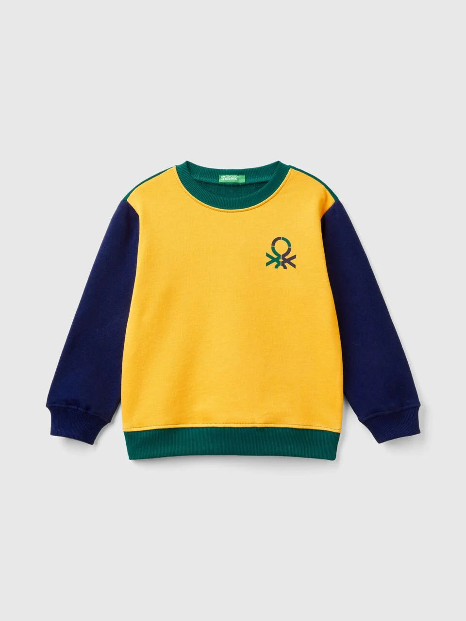 KID BOY COLOUR BLOCK SWEATSHIRT