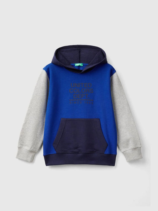 Junior boy colour block hoodie