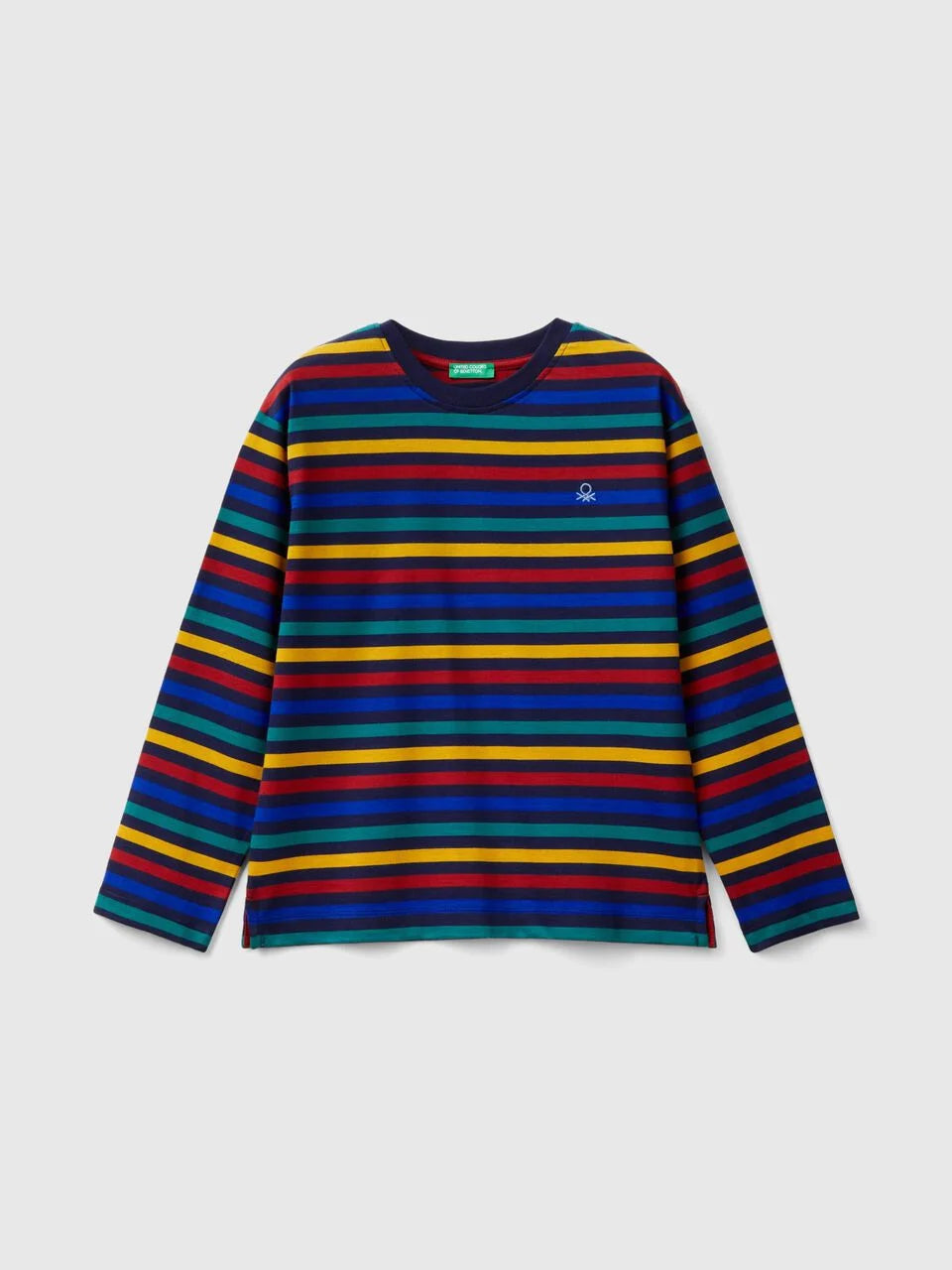 JUNIOR BOY STRIPE LONG SLEEVE T-SHIRT