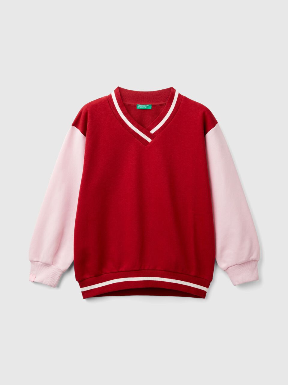 JUNIOR GIRL V NECK SWEATSHIRT