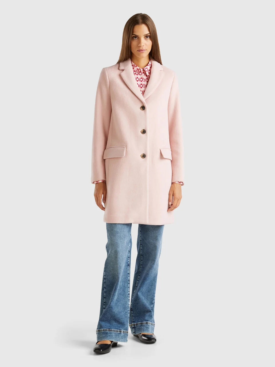 LADIES, WOOL COAT