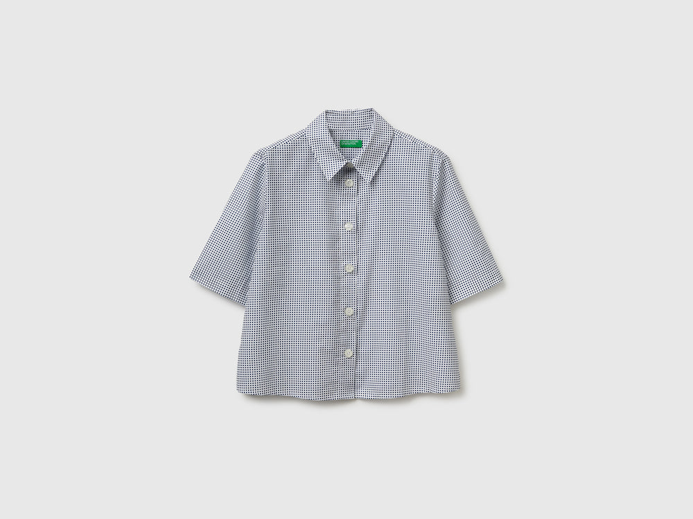 Short sleeve patterned shirt