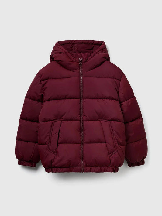 JUNIOR BOY PUFFER COAT WITH HOOD