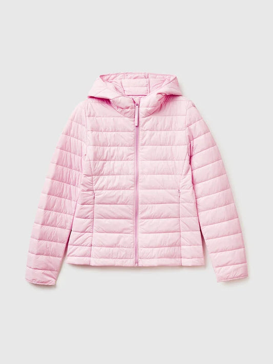 Ladies Lightweight padded jacket with hood