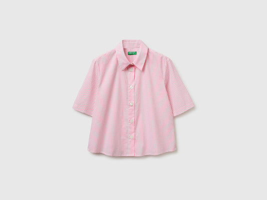 Short sleeve patterned shirt