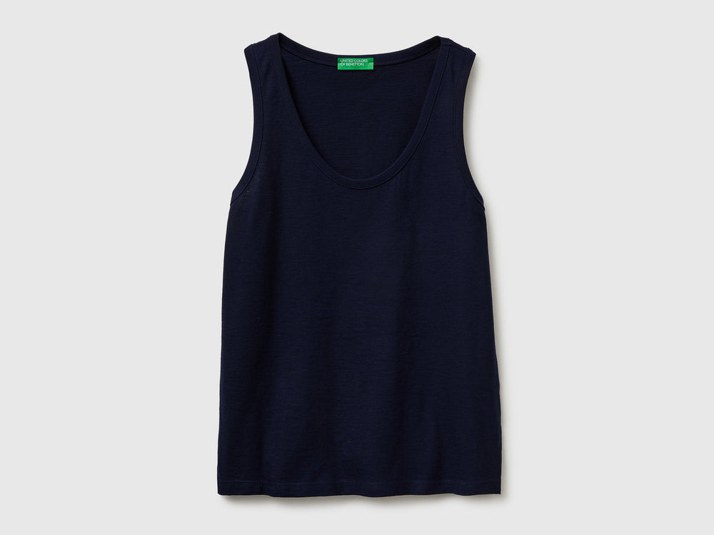 Tank top in lightweight cotton