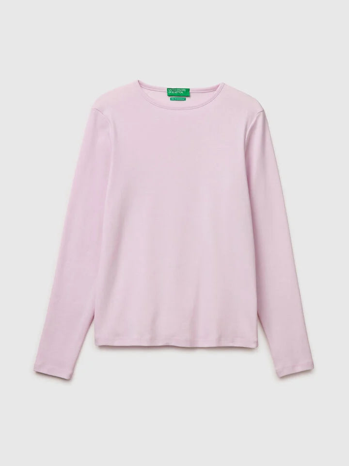 Slim fit long sleeve t-shirt